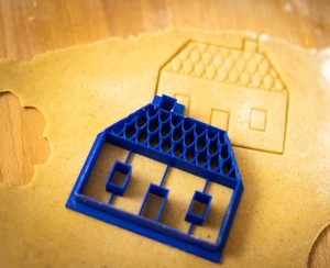 Vykrajovačka - Domček