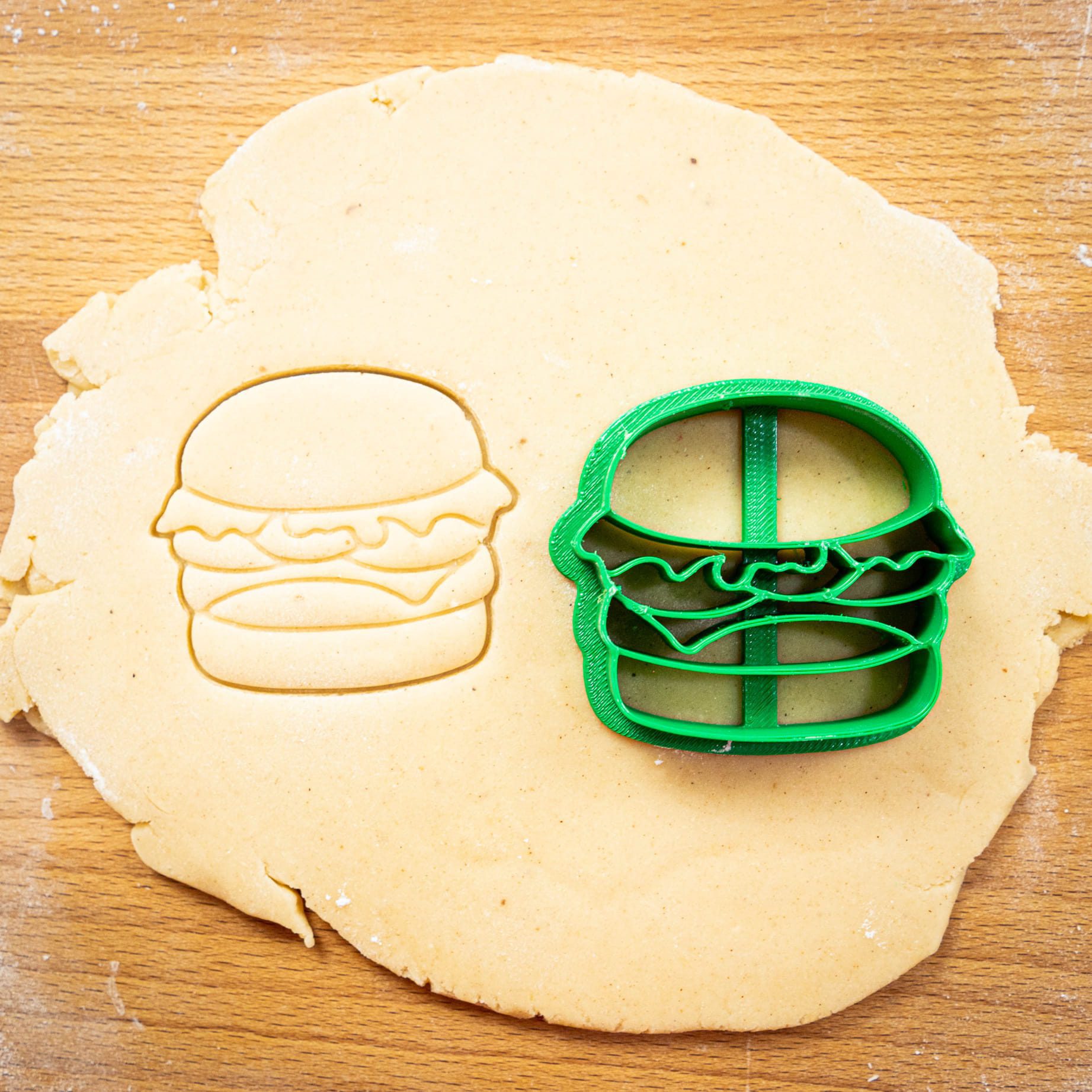 Vykrajovačka - Burger