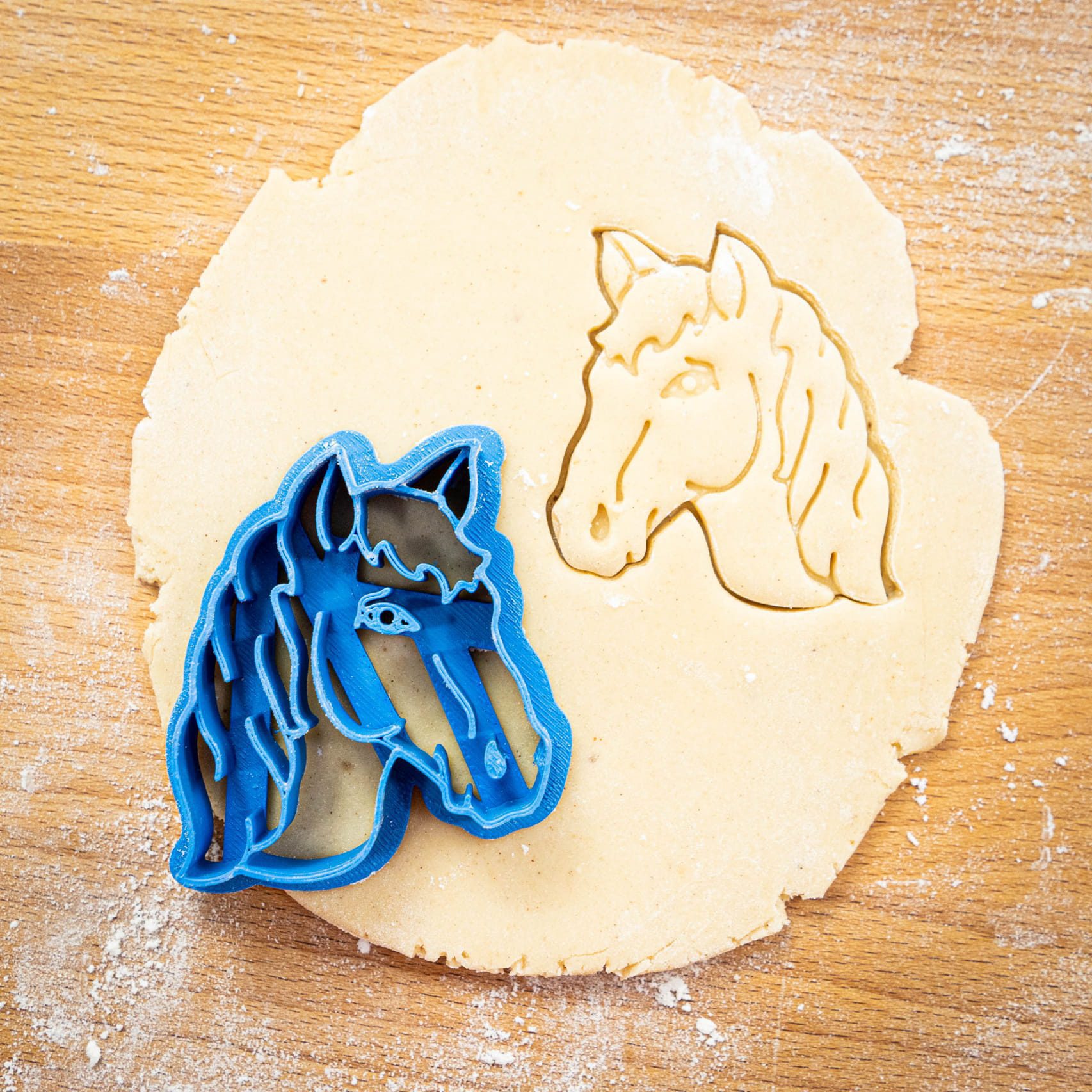 Vykrajovačka - Kôň – hlava - 1