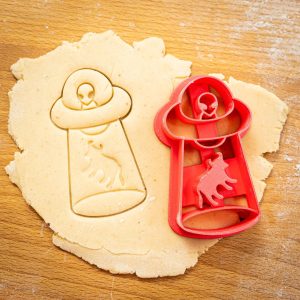 Vykrajovačka - UFO - krava