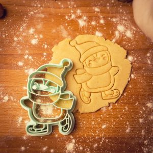 Vykrajovačka - Tučniak na korčuliach