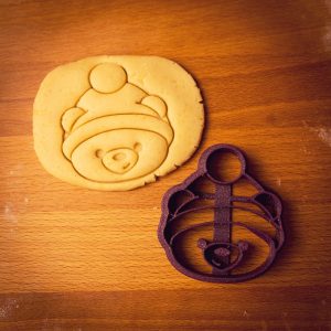 Vykrajovačka - Zimný medvedík 3