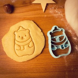 Vykrajovačka - Zimný medvedík 4