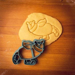 Vykrajovačka - Medvedík na korčuliach