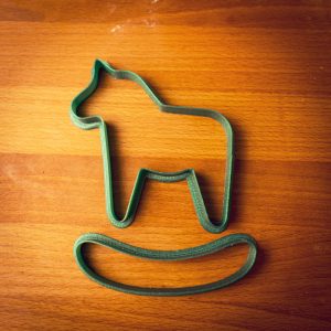 Set vykrajovačiek - Húpací koník