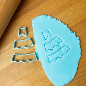 Set vykrajovačiek – Vlajočky 3ks