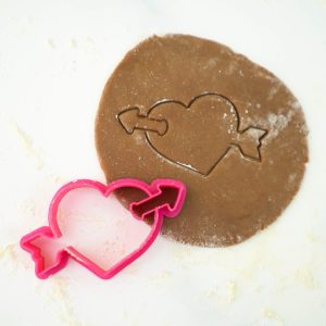 Vykrajovačka - Srdiečko so šípom