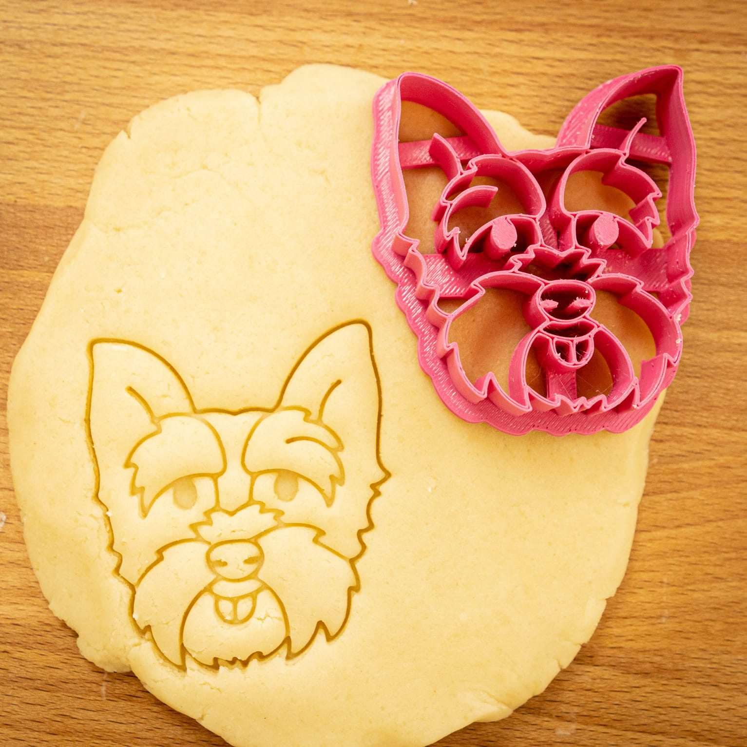 Vykrajovačka - Yorkshirský teriér 1