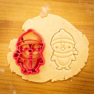 Vykrajovačka - Vianočný tučniak