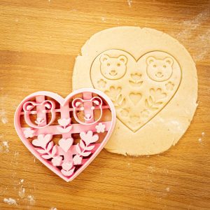 Vykrajovačka Folk srdiečko - 3