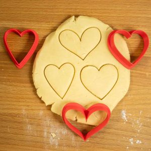 Set vykrajovačiek – Srdiečka 3ks