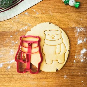 Vykrajovačka - Zimný medvedík 2