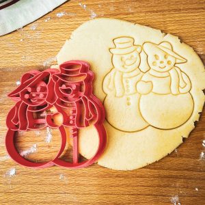 Vykrajovačka - Pán a Pani Snehuliakovci