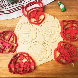 Set 5 vykrajovačiek - Labková patrola